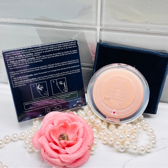 Dior Diorskin Nude Luminizer Glow Vibes - 001 Rosy Vibes - 0.21 oz. - Picture 3 of 9
